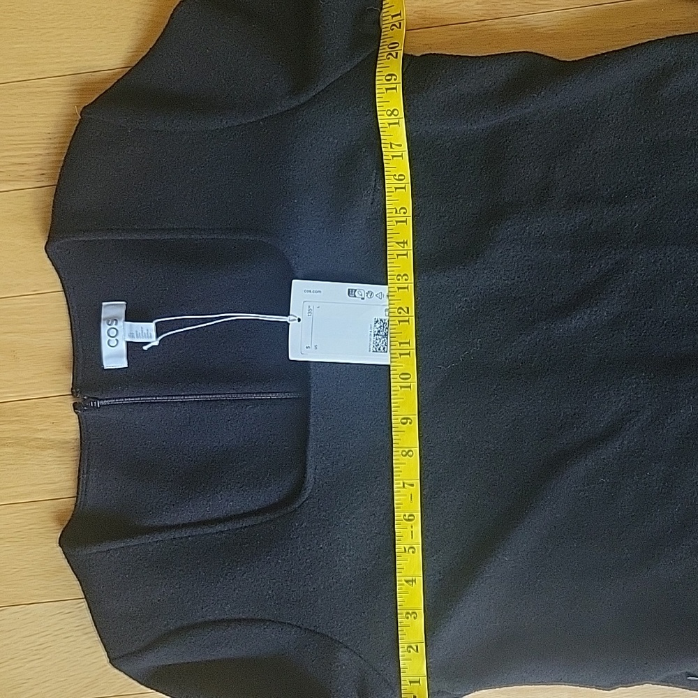Cos Wool Blend Square Neckline Dress - Picture 15 of 16